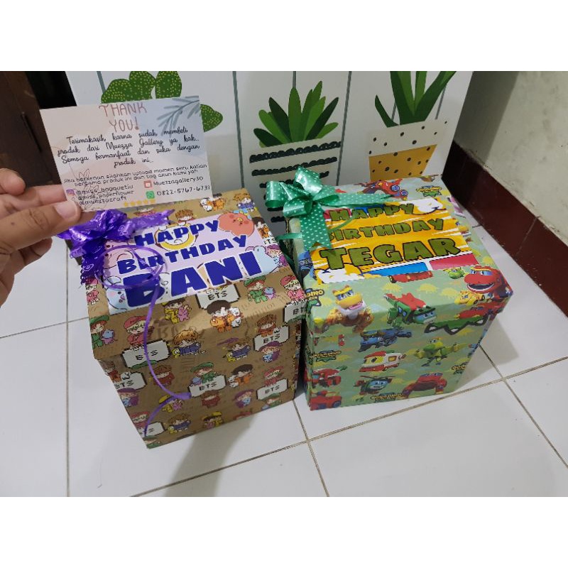 

BACA DESKRIPSI/Snack Box/explosion box/surprise box/kado ultah/kado anak