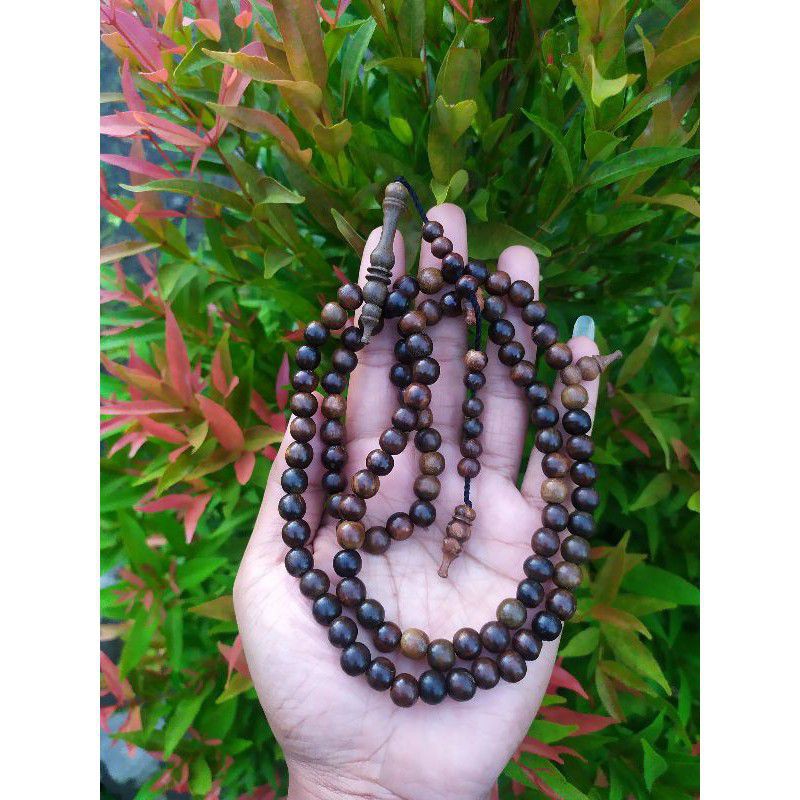 Tasbih Gaharu Grade A 6mm Gaharu Buaya Gaharu Kalimantan Tasbih 99 Gaharu Asli Tasbih Gaharu Wangi