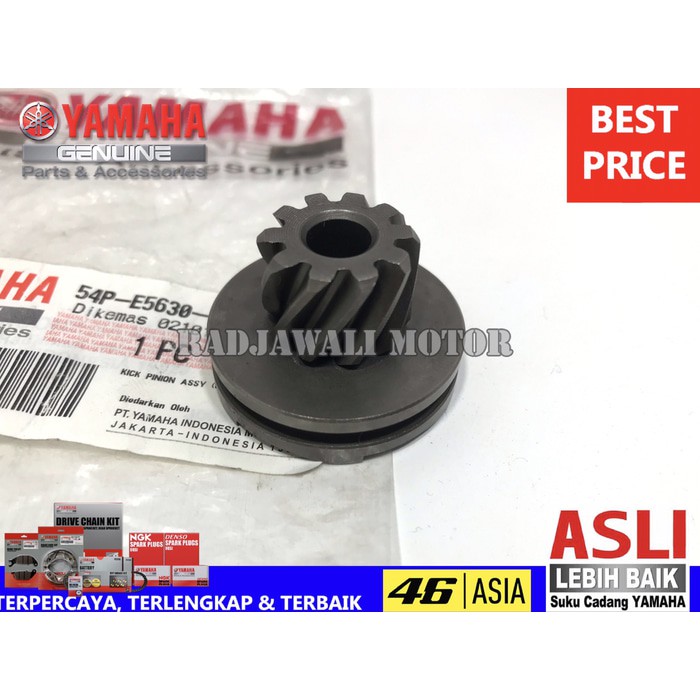 (100% ORIGINAL) GIGI PINION KICK STATER SELAHAN MIO J ASLI ORIGINAL YAMAHA