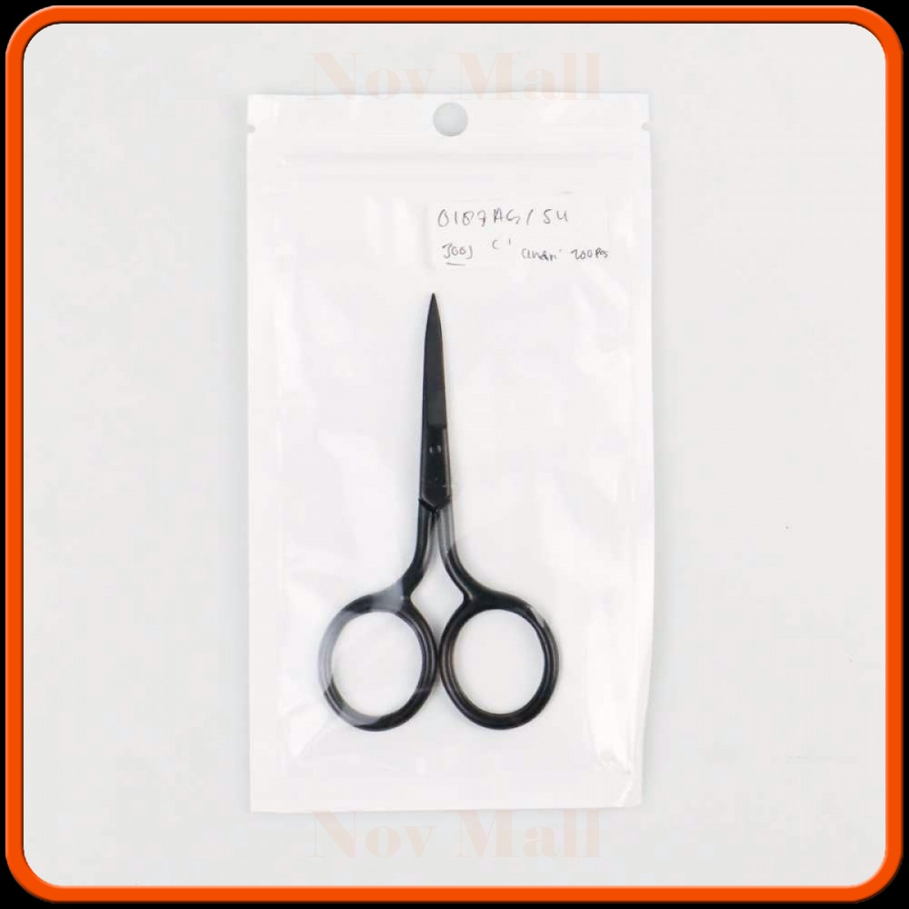 Gunting Alis Mata Eyebrow Trimmer Scissor Stainless Steel -BY083