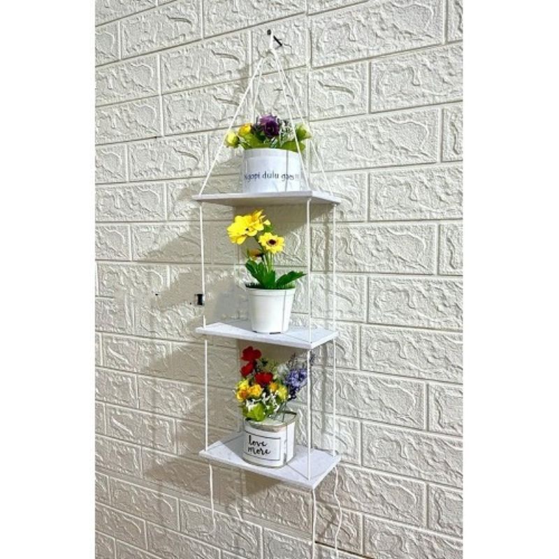 Z3 Rak bunga Gantung / Hiasan Dinding Gantung / Pajangan gantung / rak bunga