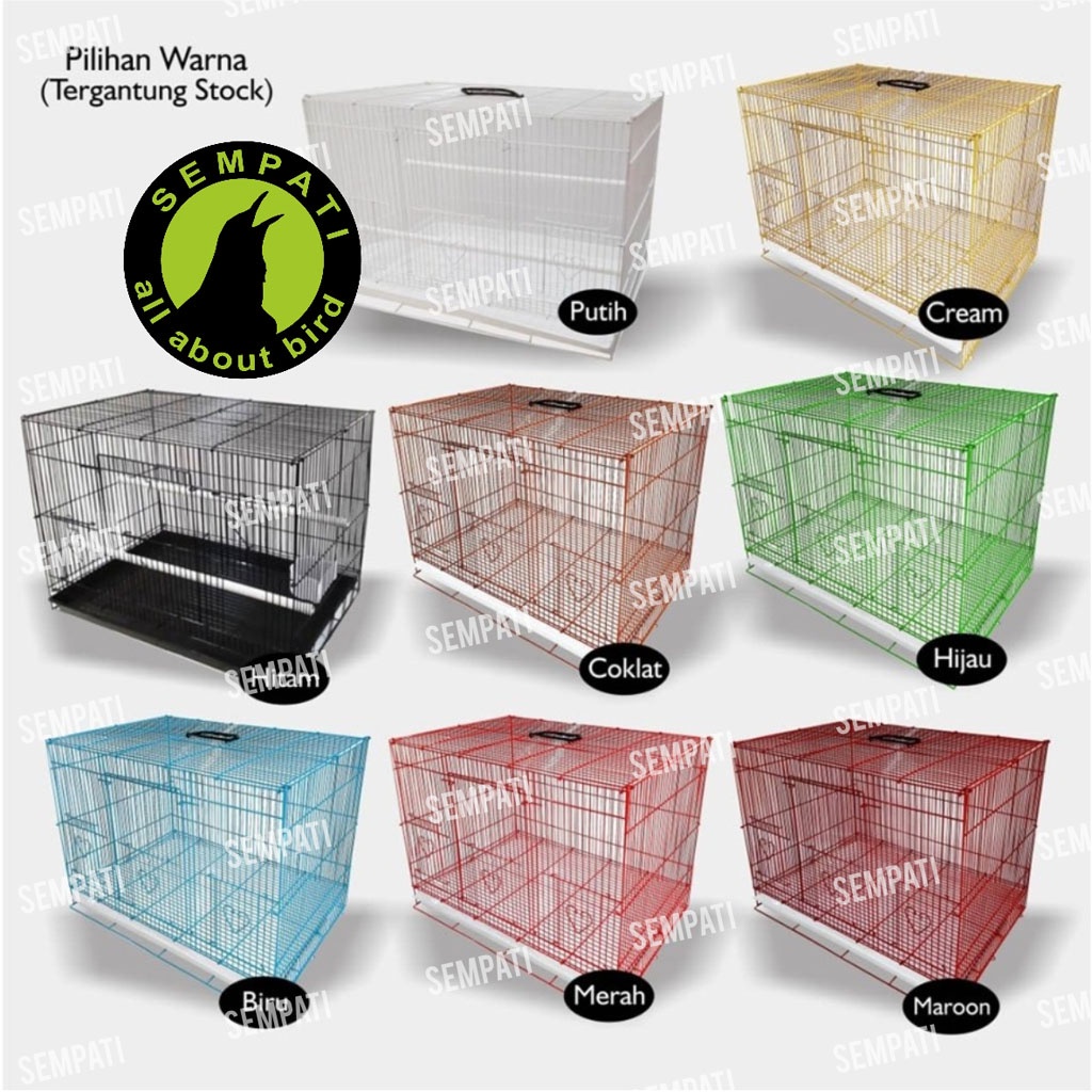 SANGKAR KUCING KANDANG KUCING LARGE JUMBO BESI IMPORT BESAR-3