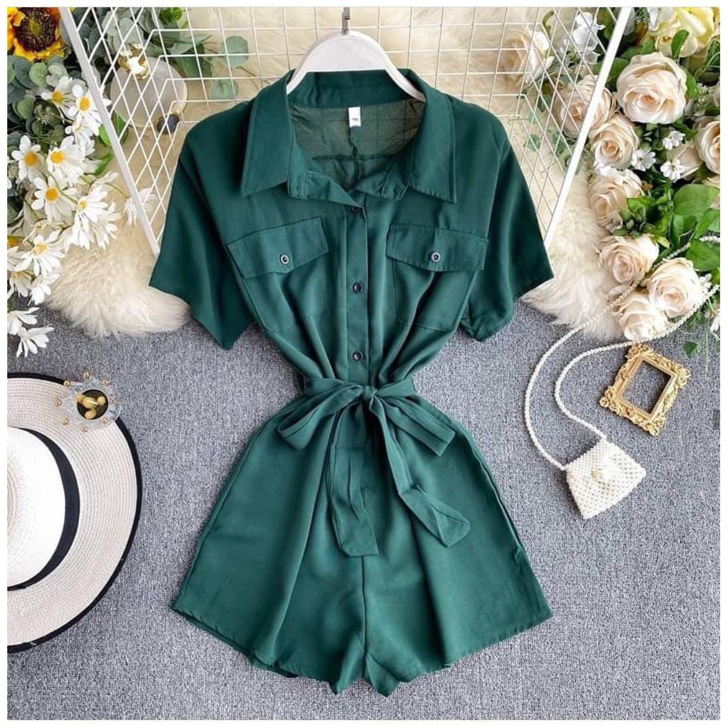 B03 Jumpsuit Weni bahan twistcone fit to L