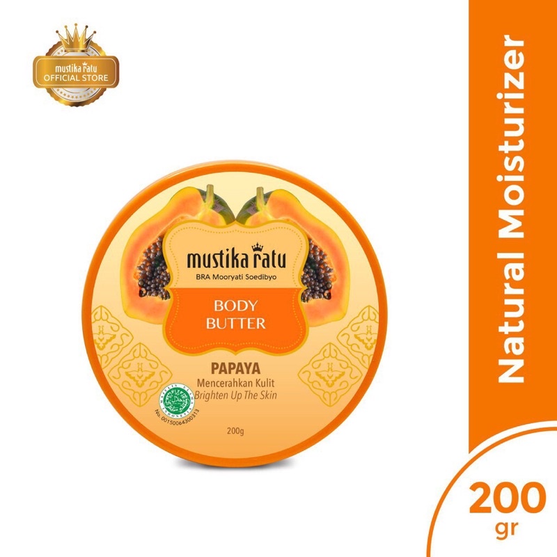 mustika ratu body butter 200 g