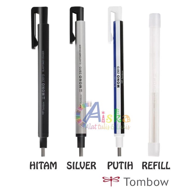 

Penghapus Monozero & Isi Ulang ( Tombow Mono zero Eraser & Refill)