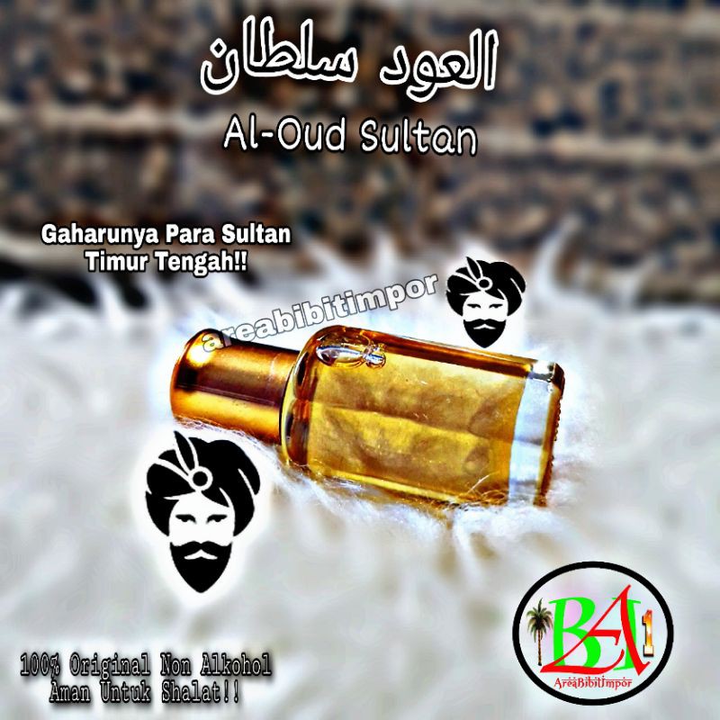 Bibit Minyak Parfum al oud Shulthon/ Gaharu Sultan Original