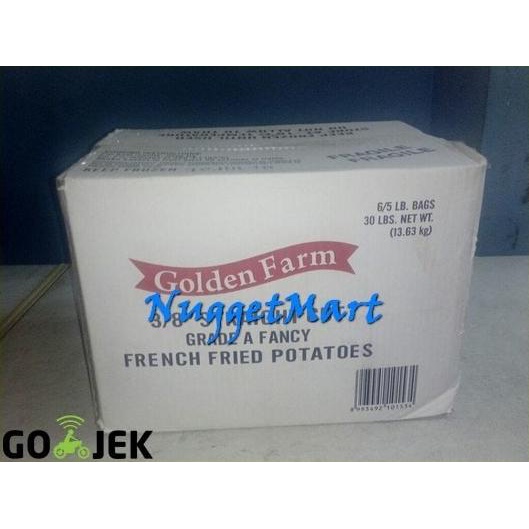 

Kentang Straight Cut Golden Farm 1 Dus (6 Pack) ---Termurah---