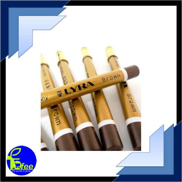 [LOCAL] - Pensil Alis LYRA GOLD Varian Coklat dan Hitam Kode PA4