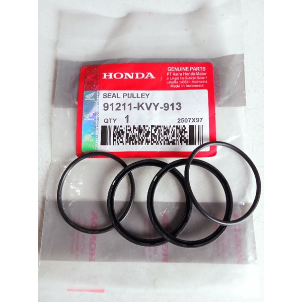 Seal Pully Beat Karbu  Oring CVT Beat Fi Scoopy Spacy  Seal Driven Face Beat Fi Oil Seal KVY