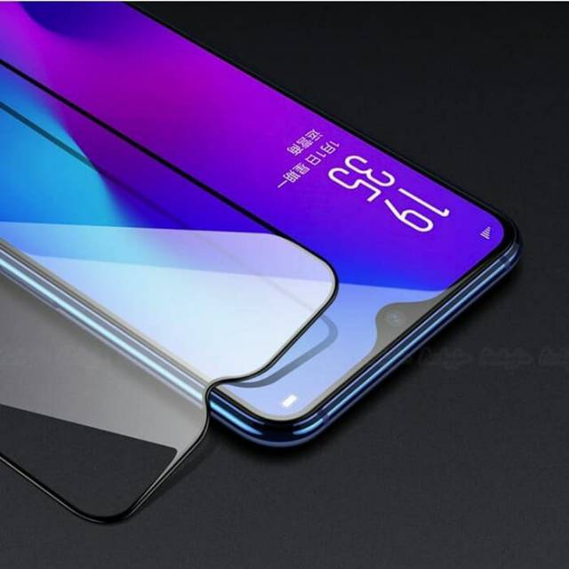 (3in1)Tempered glass full+skin carbon+case autofocus realme 3/3pro/5/5i/5s/5pro/c1/c2/c3/c11/c12/c15