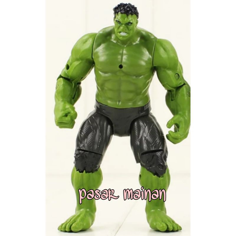 Figure Avengers Thanos Hulk Buster Set 3 infinity War Satuan/pajangan avengers/mainan Avenger