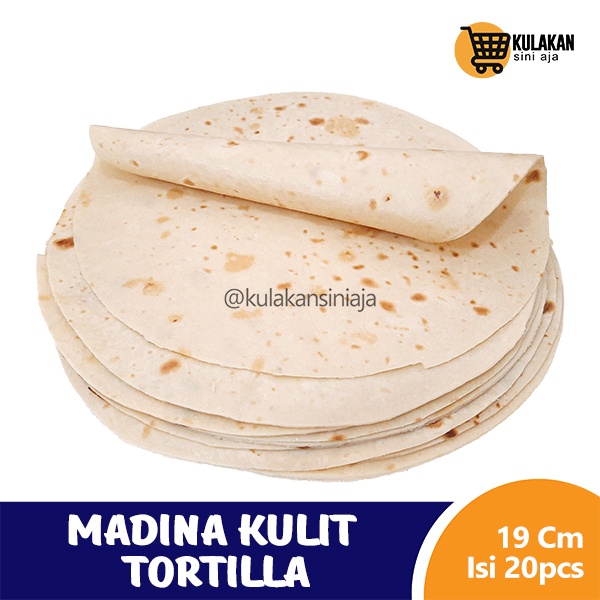 

Madina Tortilla Kecil 19cm Isi 20pcs