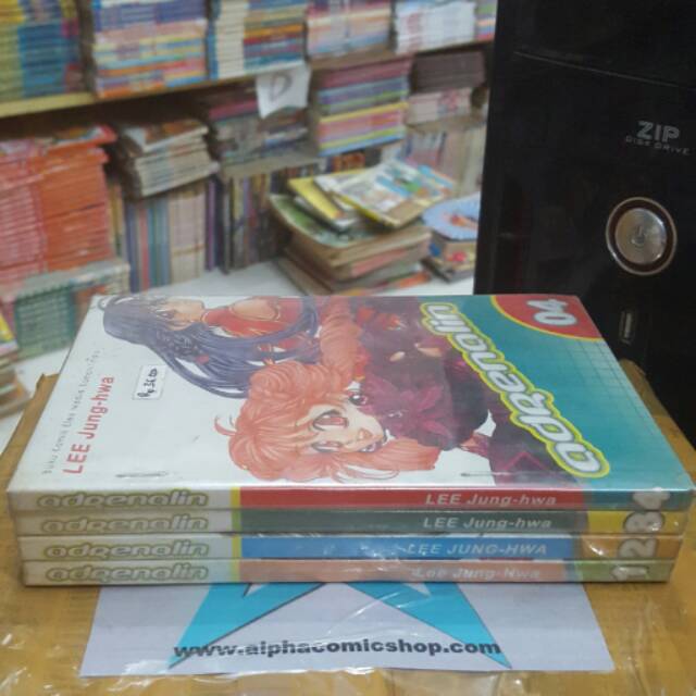 Komik Adrenalin 1-4 (Lee Jung Hwa) Tamat