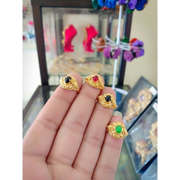 cincin anak motif ukir bali