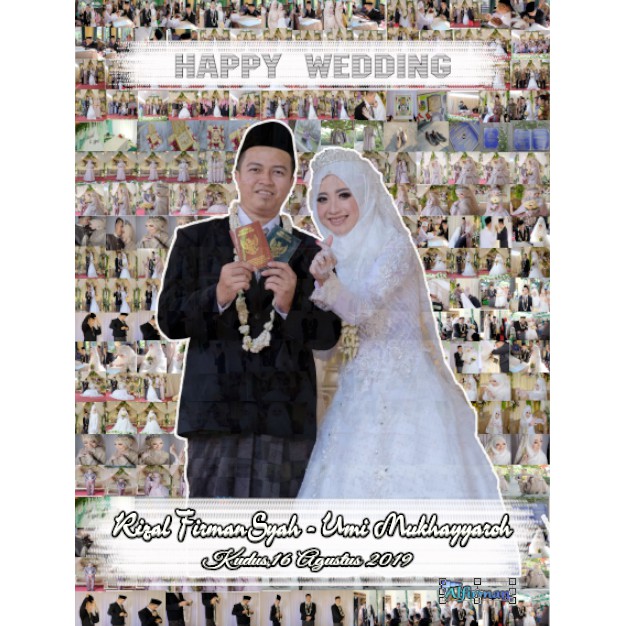 FOTO MOZAIK | Jasa edit foto mozaik