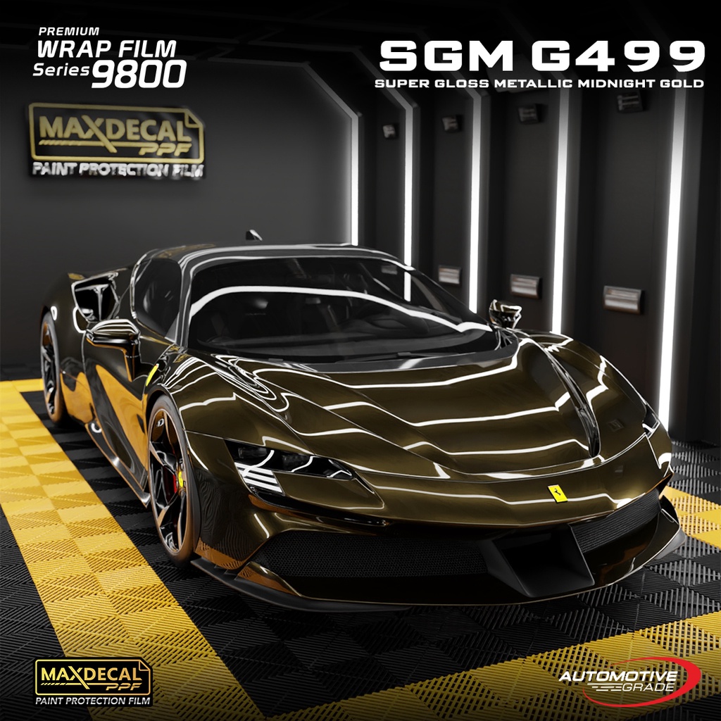 Maxdecal Premium Wrap Film 9800 - MIDNIGHT GOLD