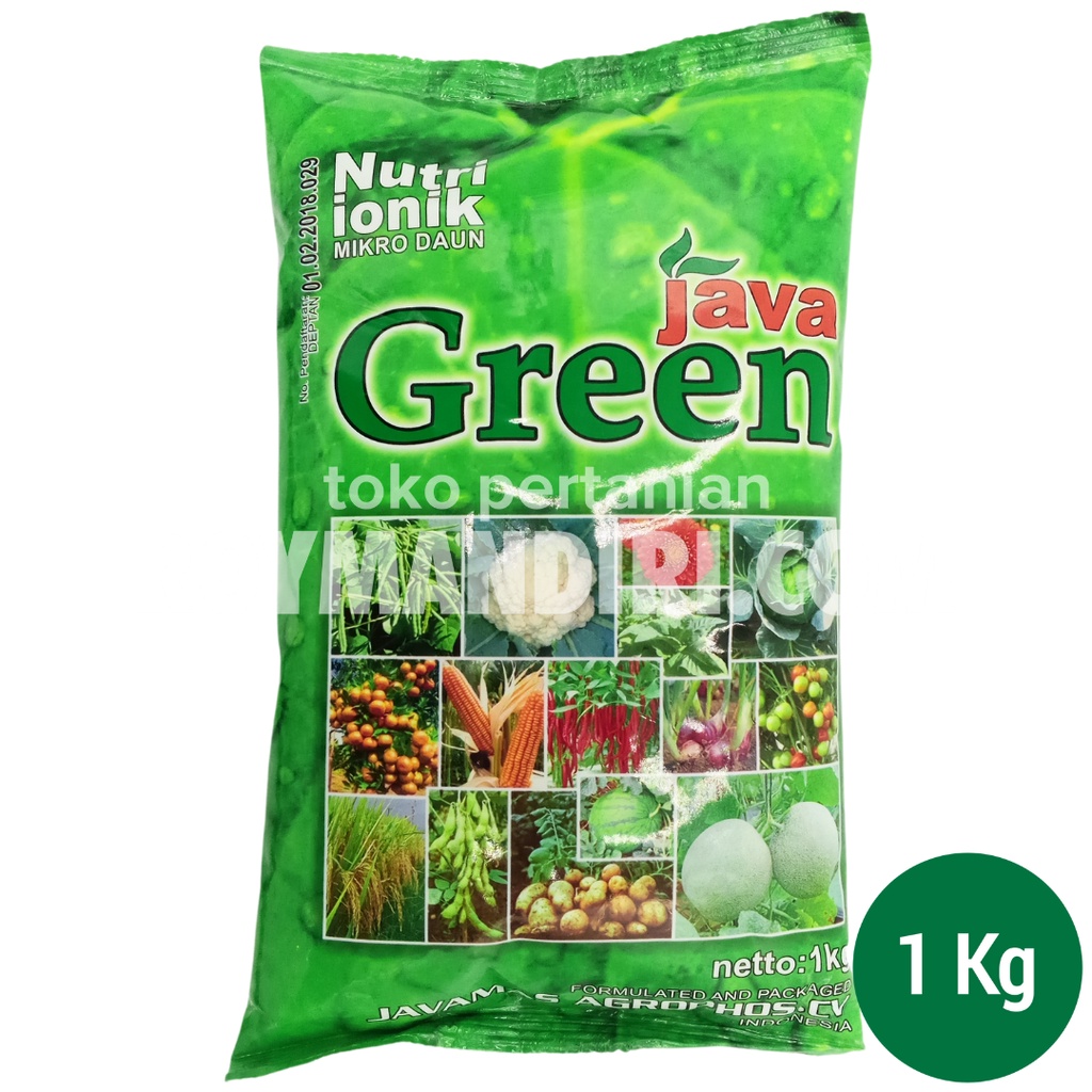 PUPUK MIKRO DAUN JAVA GREEN - 1 KG