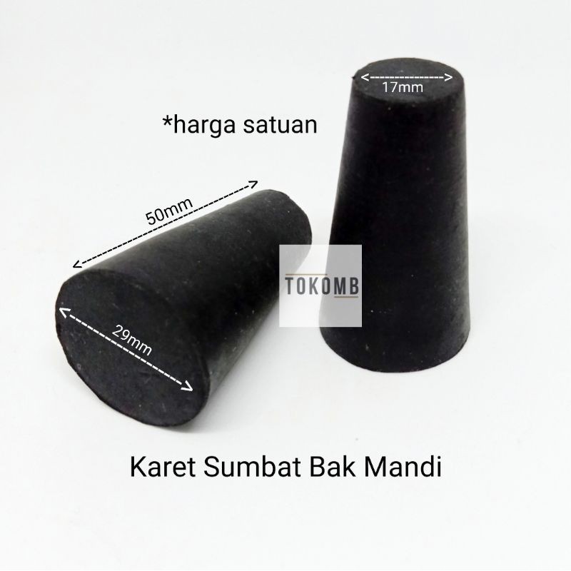 Karet Sumbat Bak Mandi (Sedang)