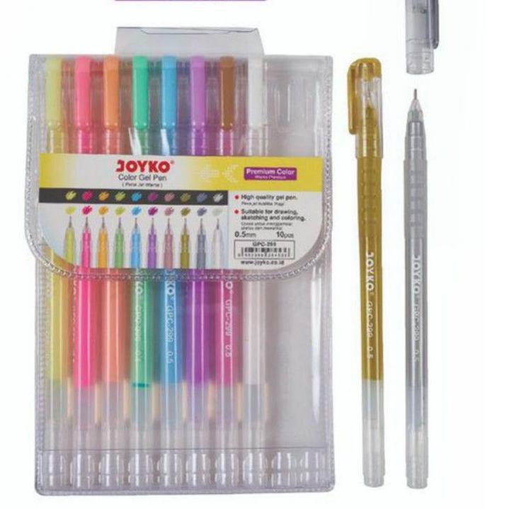 

LANGSUNG ATC.. Pulpen Gel Joyko/Color Gel Pen GPC-299 Premium