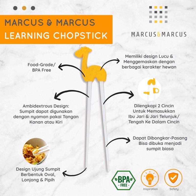 MARCUS AND MARCUS LEARNING CHOPSTICKS - Sumpit anak