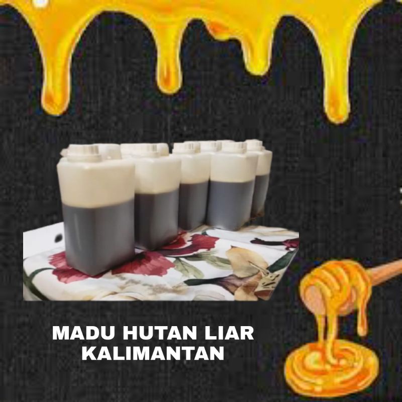 

Madu Hutan Liar Asli Kalimantan 800ML