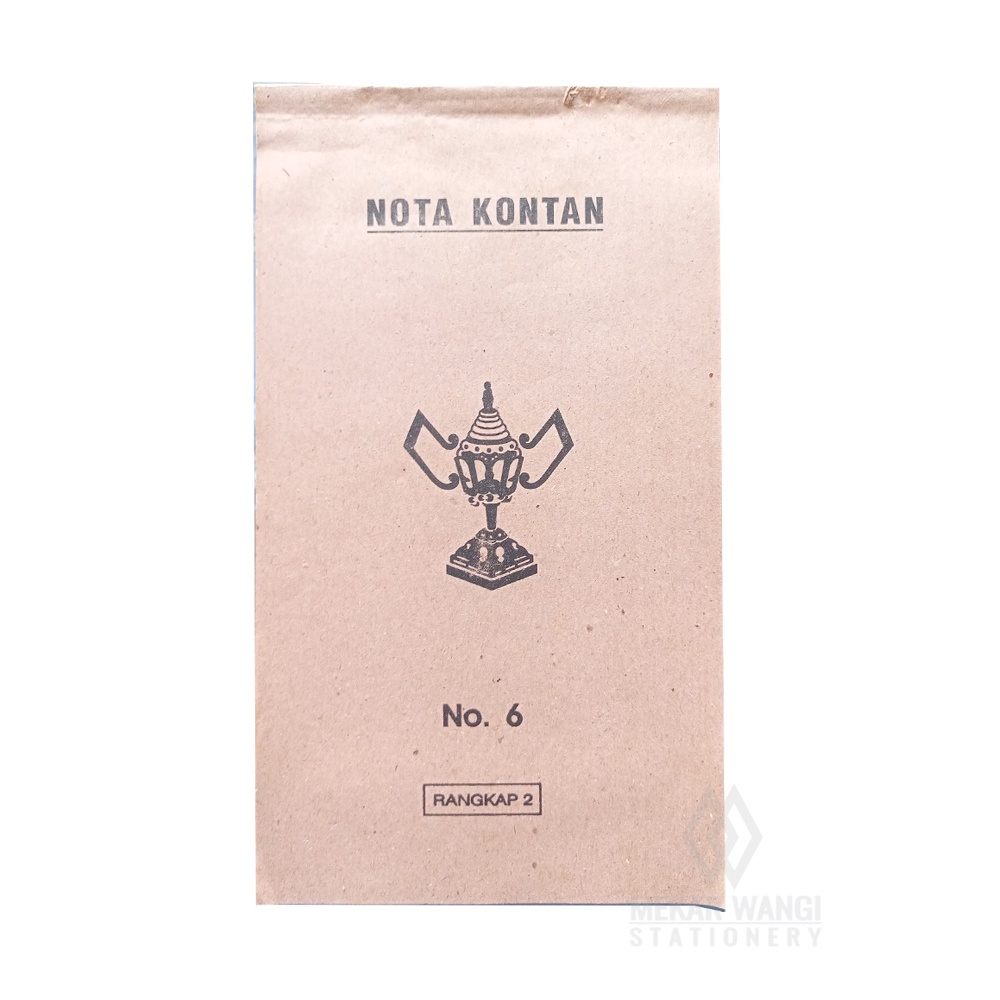 

Nota Kontan No.6 Biasa 2ply / rangkap 2 kwitansi belanja murah