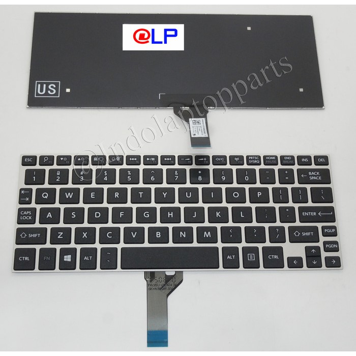 Keyboard Toshiba NB10 NB10-A NB10T-A NB15-A Black