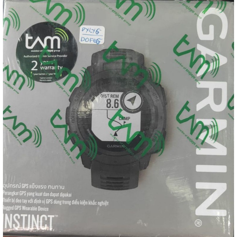 JAM TANGAN GARMIN INSTINCT GRAPHITE
