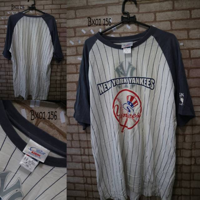 Kaos Kirin Majestic Athletic ( New York Yankes ) Bx01156