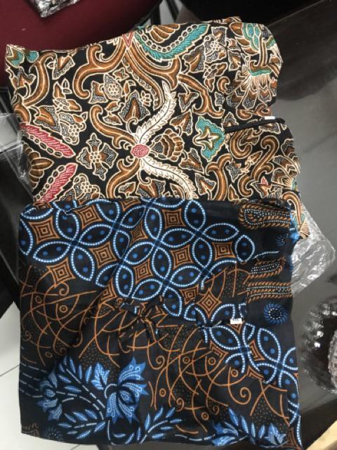 Atasan Batik Dolby Dolbi Dobby Doby Tenun Sutra Tulis Halus Katun Atbm Baron ,sarombit Atasan
