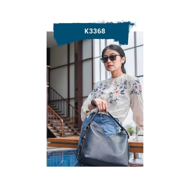 Tas papillon K 3368 | tas kulit | tas wanita | tas selendang
