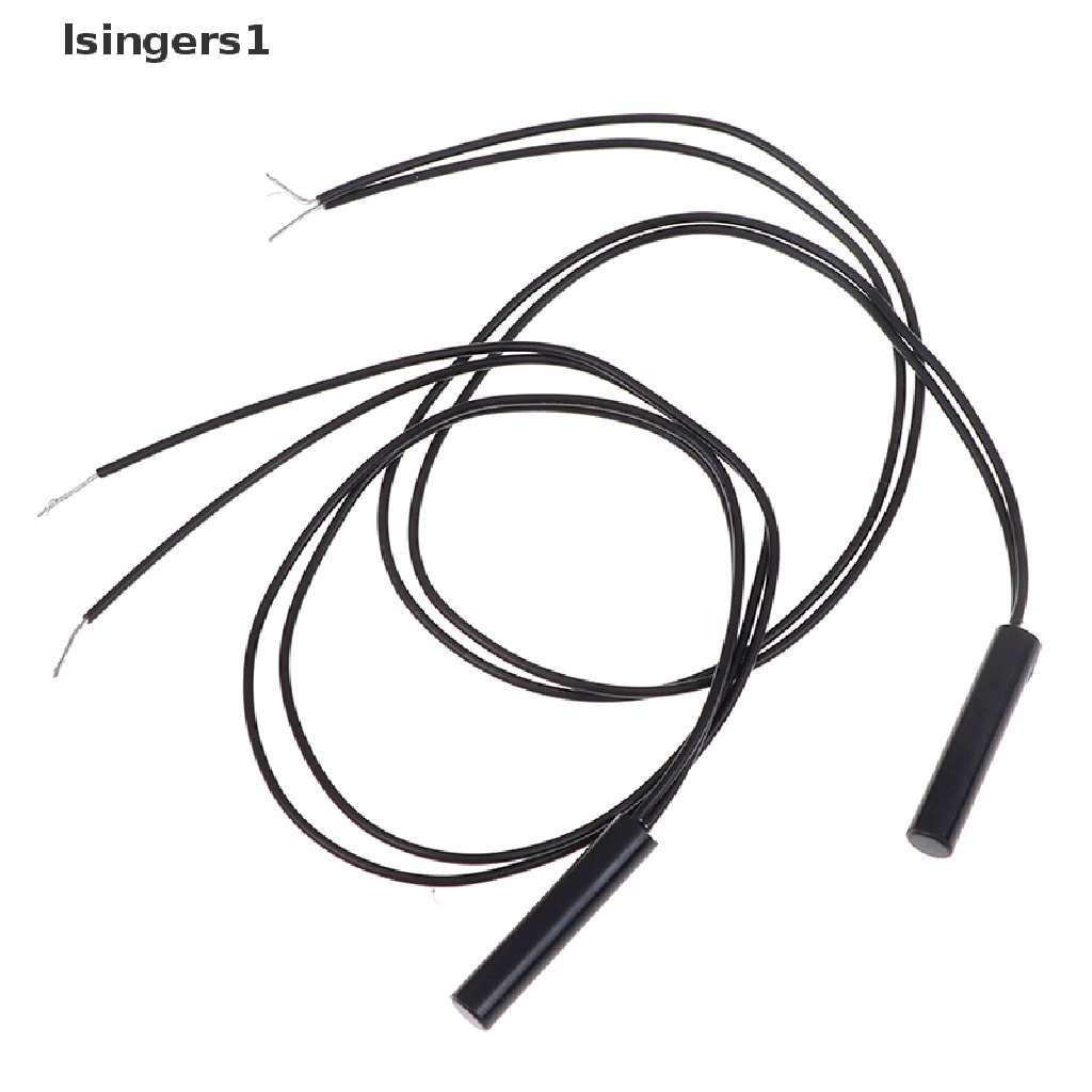 (lsingers1) 2pcs Saklar sensor Magnetik Bentuk Silinder Bahan Plastik