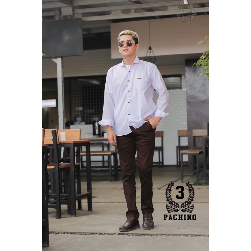 Celana Chino Pria / Celana Panjang Pria Cotton Strecth Slimfit  / Chino Original Pachino Size M -XXL