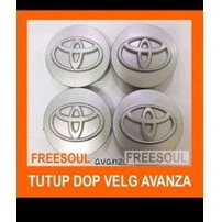 Logo emblem tutup velg toyota avanza harga per pcs diameter 5 cm