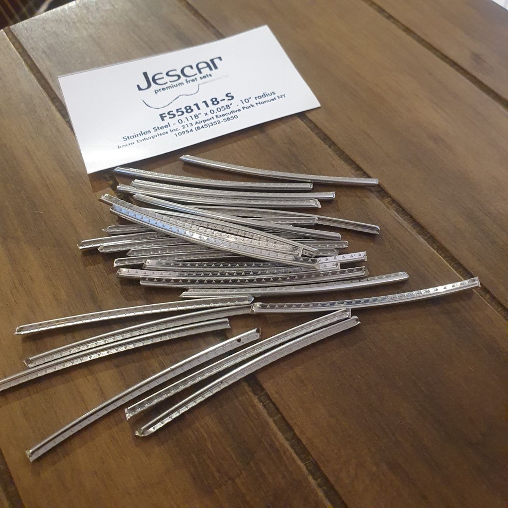 Jescar FS-58118-S Stainless Steel Fret Wire