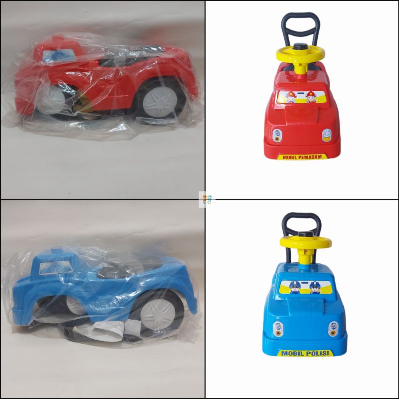 Mainan Tolo Car Ride On Mobil Profesi Fun Bike