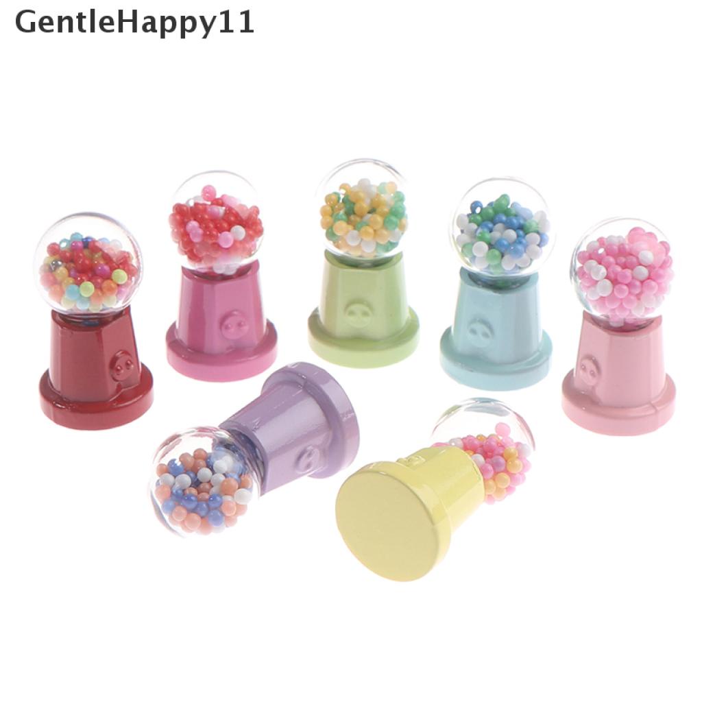 Gentlehappy1:12rumah Boneka Miniatur Mesin Permen Mini Model Mainan Perabot Dapur