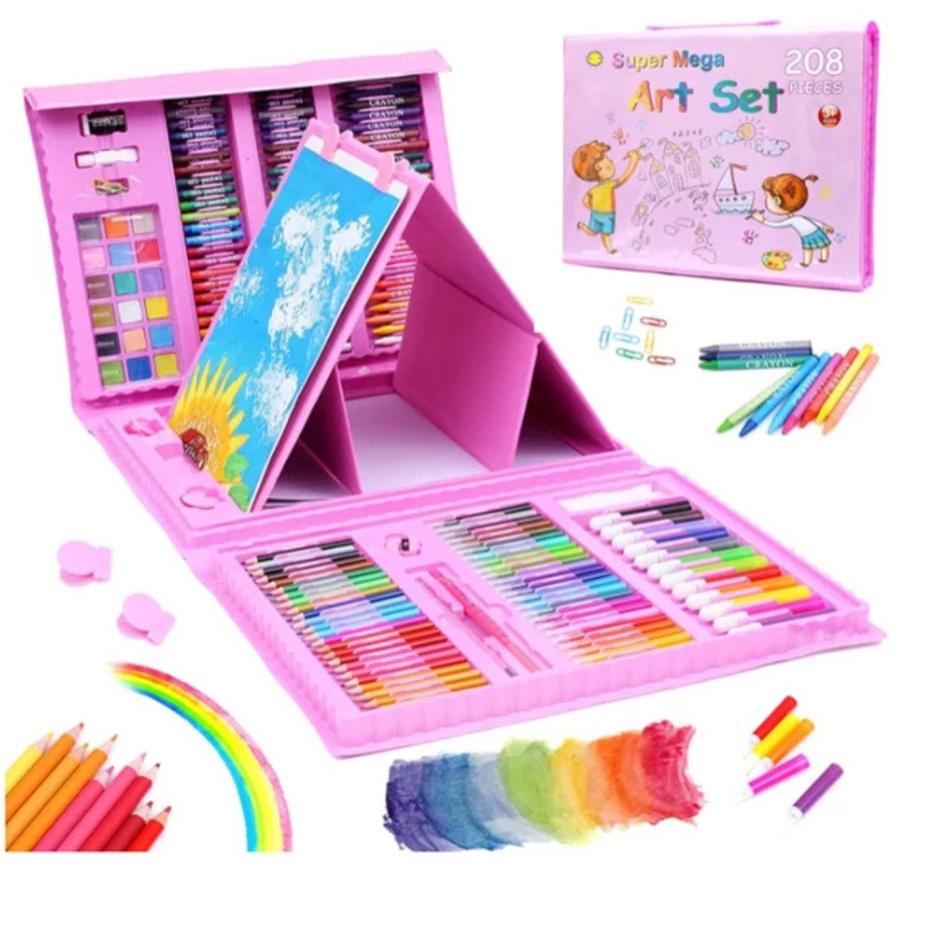 

Obral Terkini TJ-498 Alat Gambar Crayon Super Mega Art Set isi 208 pcs Pensil Warna