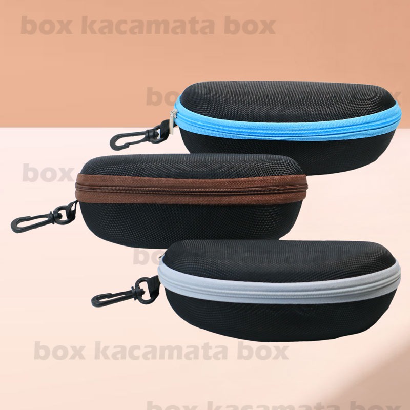 Kotak Kacamata Reseleting box Sunglasses  / Tempat Kacamata Resleting waterproof S8