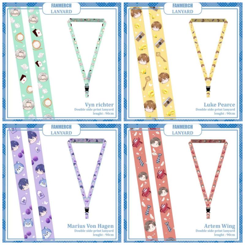 Tears Of Themis Fanmerch Lanyard Collection