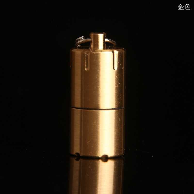 Dolphin Korek Api Unik Minyak Tanah Model Mini Keychain