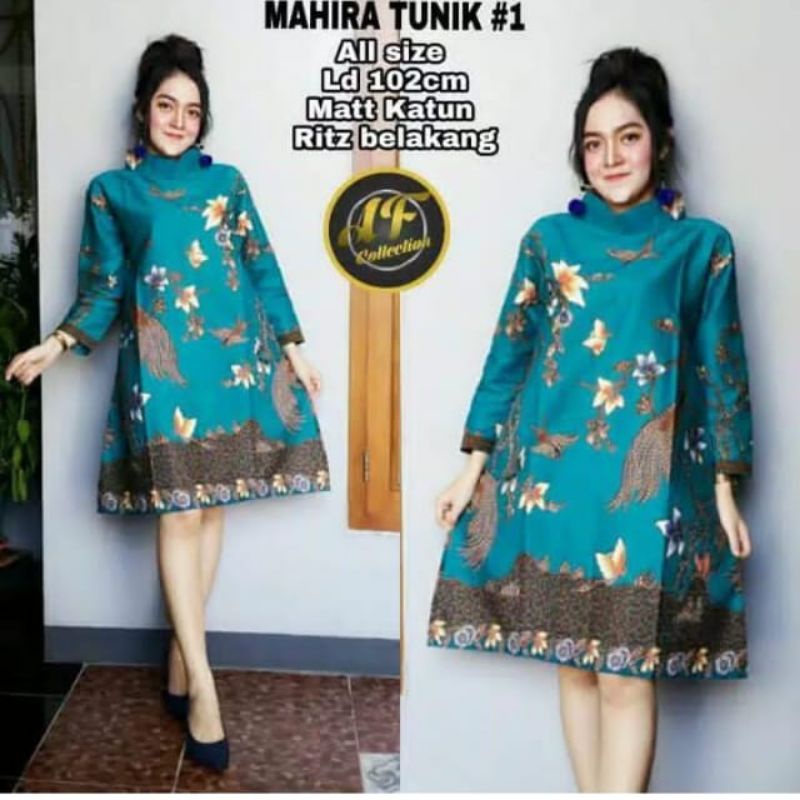 tunik Mahira dan Erni batik solo halus