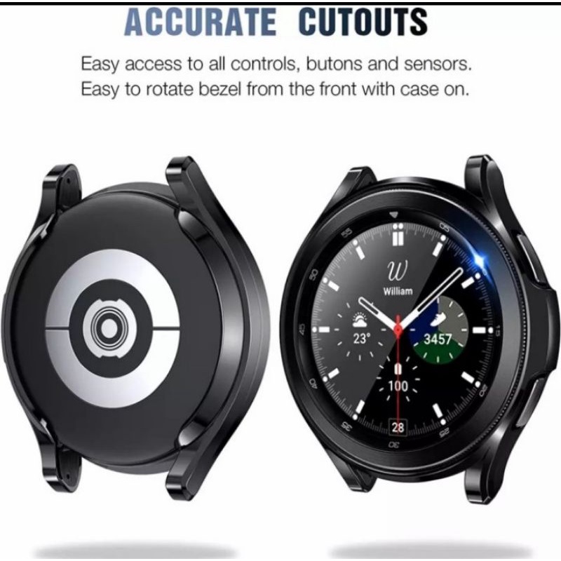 BUMPER SAMSUNG GALAXY WATCH 4 40/42/44/46MM CASE COVER BODY SMARTWATCH