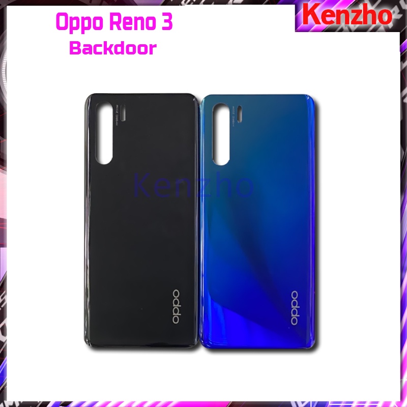 Oppo Reno 3 Backdoor Backcase Tutup Belakang Casing