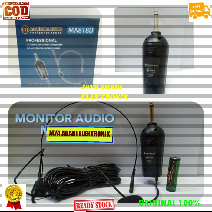 G519 ORIGINAL MIC KABEL HEADSET 8 METER BANDO KLIP CLIP BLACKSPIDER MIK MIKROPON MIKROPHONE CABLE MI