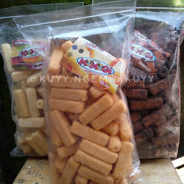 

Momogi kiloan 250 gram / coklat, keju, tutti frutti, jagung bakar