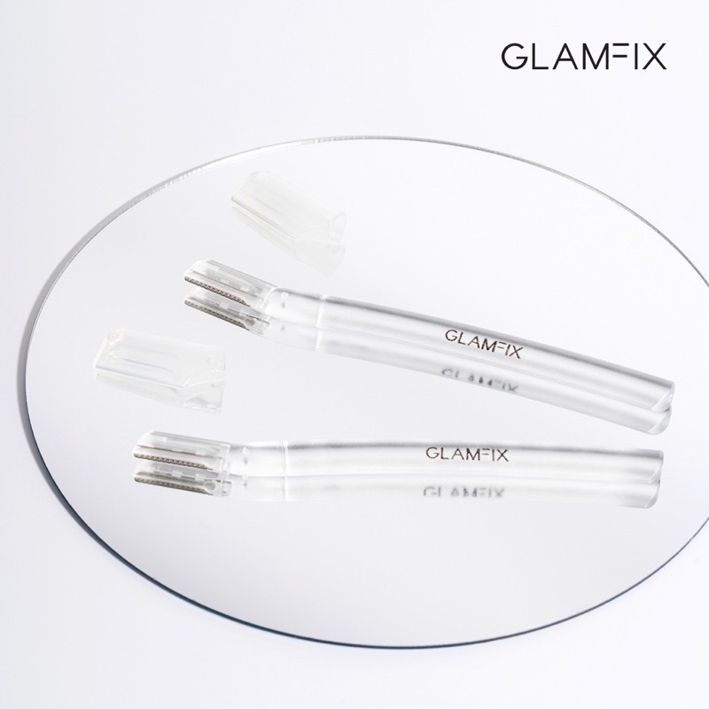 GLAMFIX Eyebrow Trimmer _ Pisau Cukur Alis Isi 2pcs | GLAM FIX Alat Kecantikan Makeup by YOU ( YOU MAKEUPS OFFICIAL STORE )