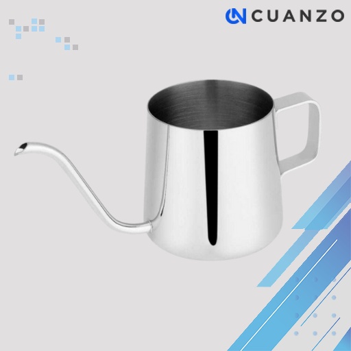 One Two Cups Teko Pitcher Kopi Teh Teapot Drip Kettle Cup / Milk Jug Teko Pitcher 250&amp;350Ml Teh Chines Teapot Maker Borosilicate Glass /  Pitcher Stainless Steel Kopi Espresso Latte Art / Teko Pitcher Kopi Barista Pembuat Busa Susu Coffee Maker Murah Ori