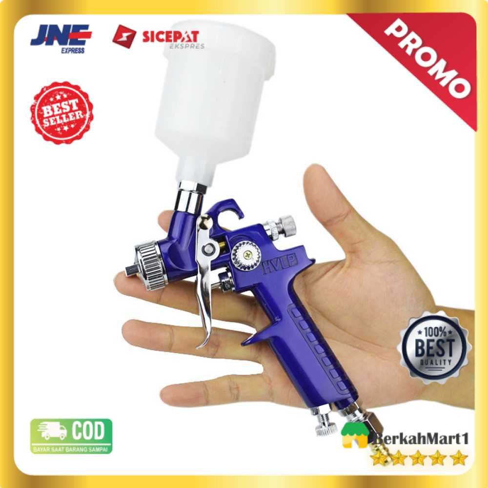 Taffware Professional Spray Gun Nozzle HVLP Airbrush - H-2000