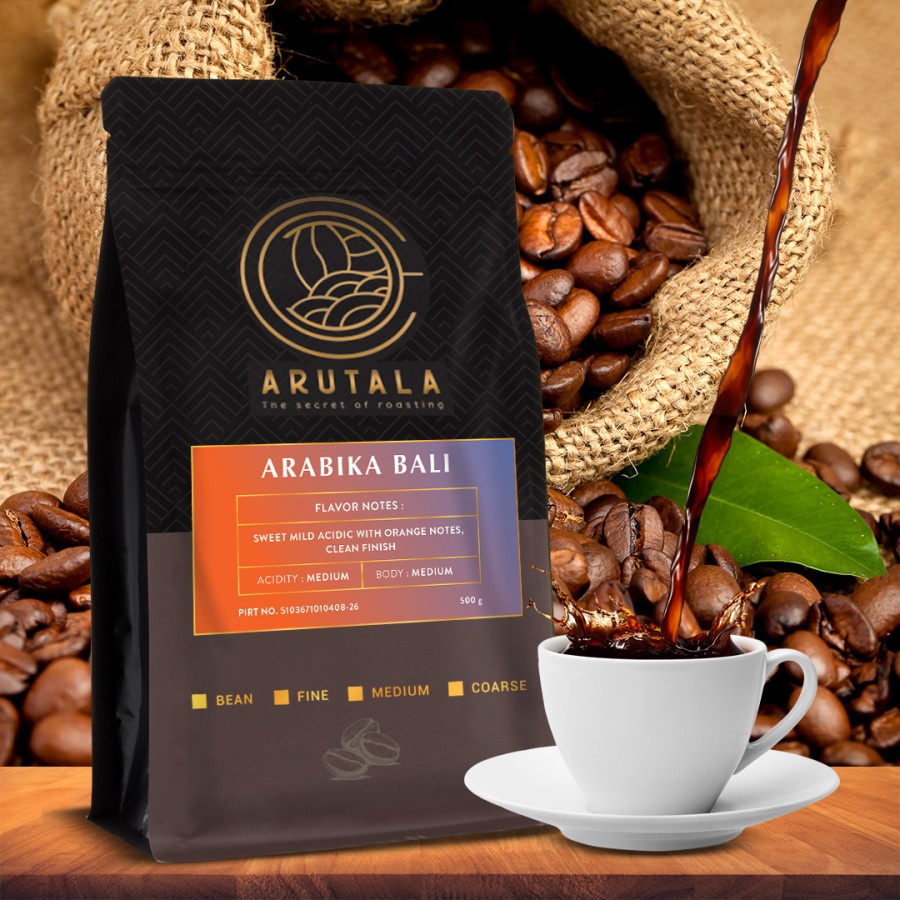 

ROASTING KOPI Arabica Bali 500 gram (Arutala)